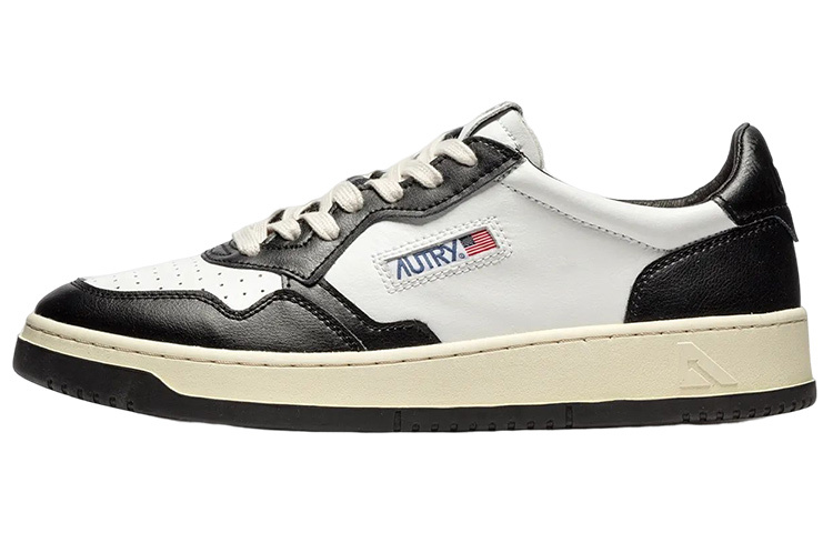 【代購】AUTRY Medalist Low Leather 'Black White' Women's