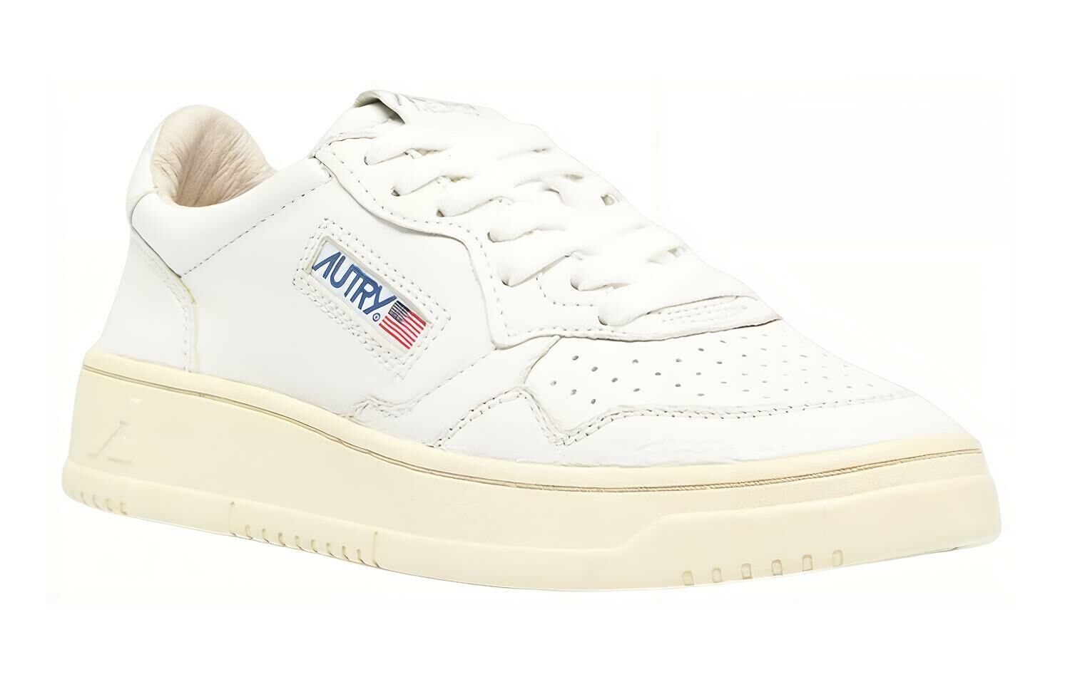 【代購】AUTRY Medalist Low Goatskin 'White' Women's
