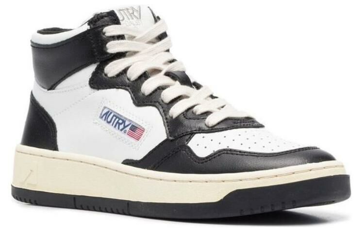 【代購】AUTRY Medalist Mid Bicolor 'White Black' Women's