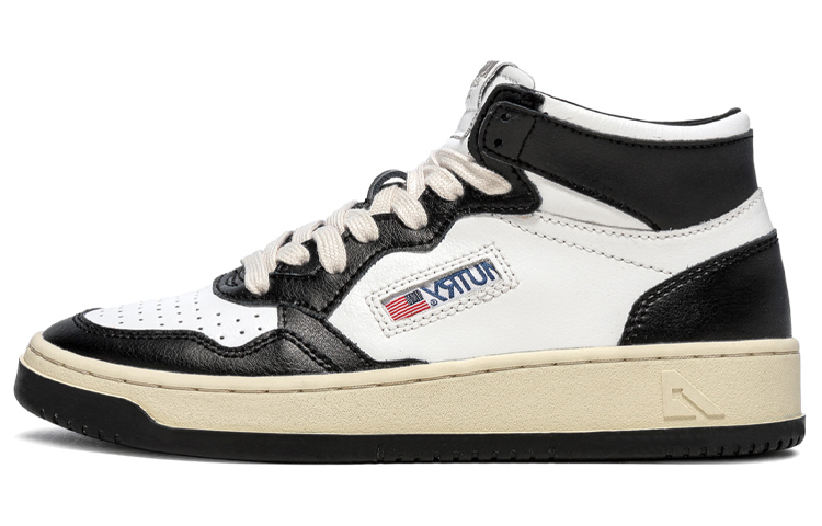 【代購】AUTRY Medalist Mid Bicolor 'White Black' Women's