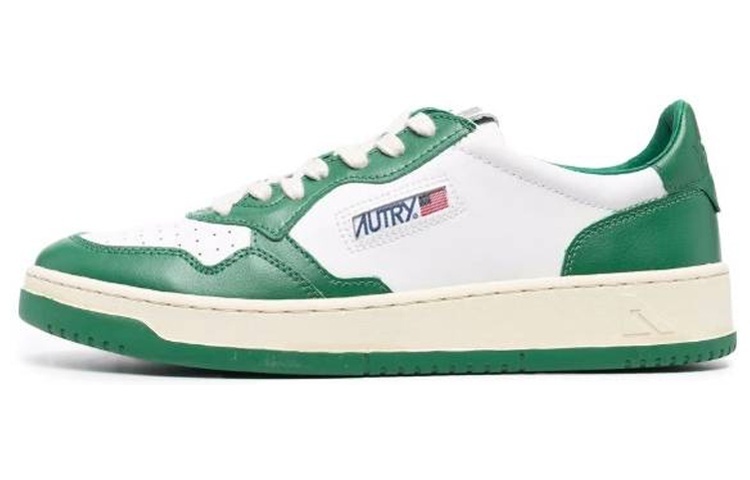 【代購】AUTRY Medalist Low Leather 'Green White' Women's