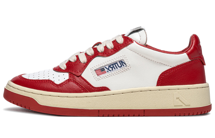 【代購】AUTRY Medalist Low Leather 'Red White' Women's