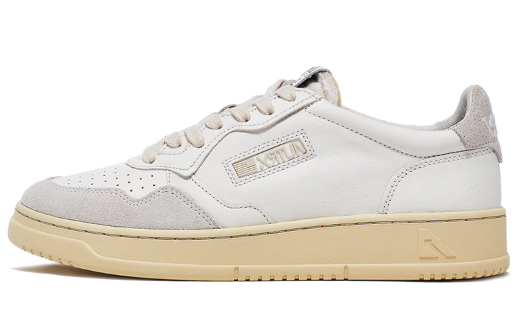 【代購】AUTRY Open Low Leather Suede 'White'