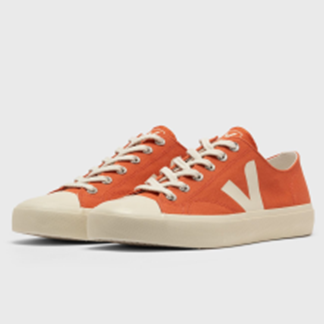 1FO0510-105 VEJA Wata II Low Canvas Orange #PL0103513A/PL0103513B (S-BR-E)