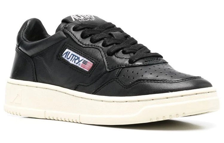 【代購】AUTRY Medalist Low Goat Skin 'Black' Women's