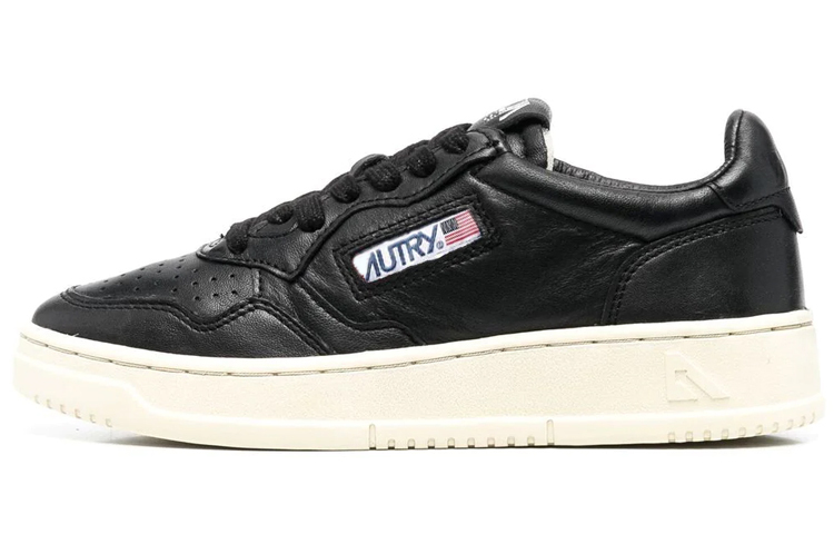 【代購】AUTRY Medalist Low Goat Skin 'Black' Women's