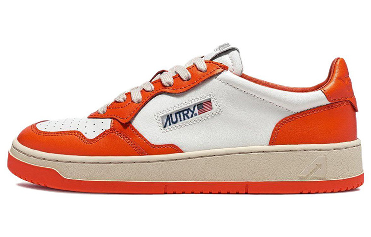 【代購】AUTRY Medalist Low Bicolor 'White Orange'