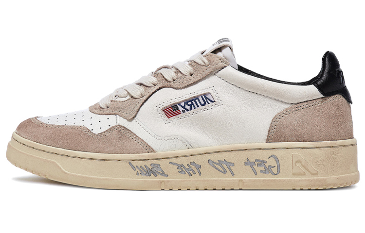 【代購】AUTRY Medalist Low Lettering 'Get To The Ball White Suede' Women's