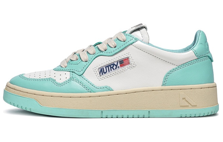 【代購】AUTRY Medalist Low Top Bicolor 'White Teal' Women's