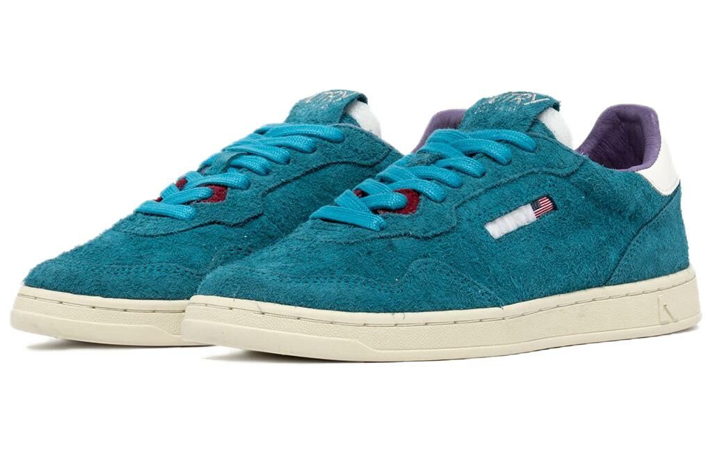 【代購】AUTRY New Flat Low Suede 'Zafiro And White Alyssum' Women's