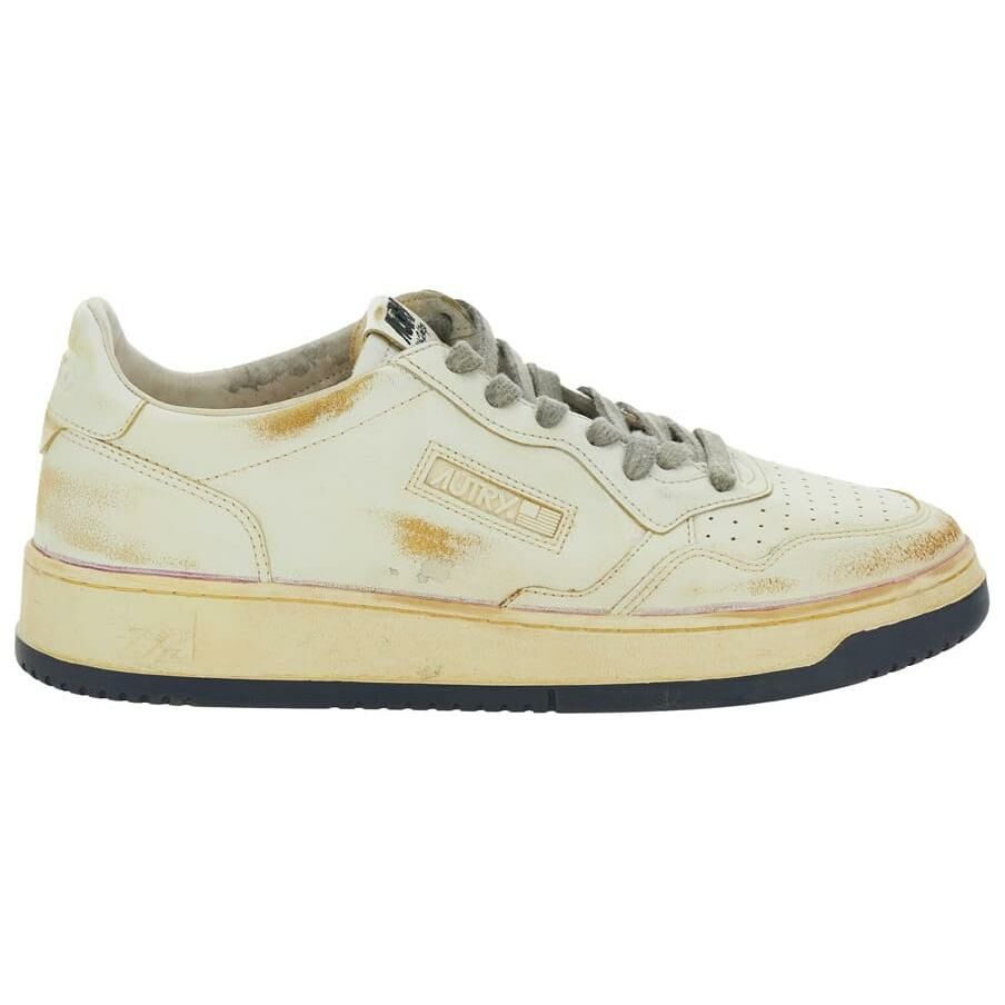【代購】AUTRY Super Vintage Skateboard Shoes Men's Beige