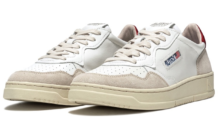 【代購】AUTRY Medalist Low 'White Red Suede' Women's