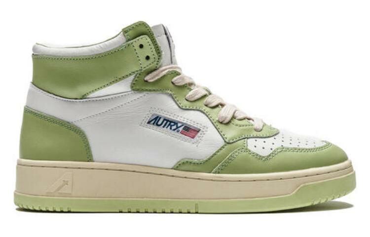 【代購】AUTRY Stylish Skateboarding Shoes Women's White Green