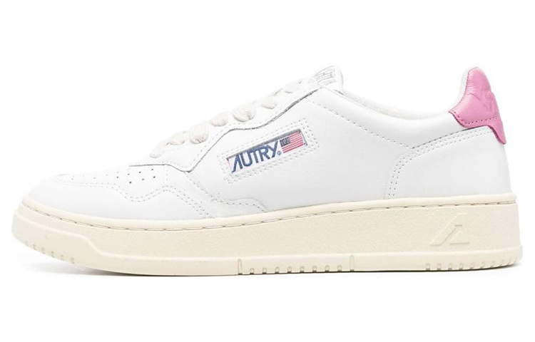【代購】AUTRY Medalist Low Leather 'White Pink' Women's
