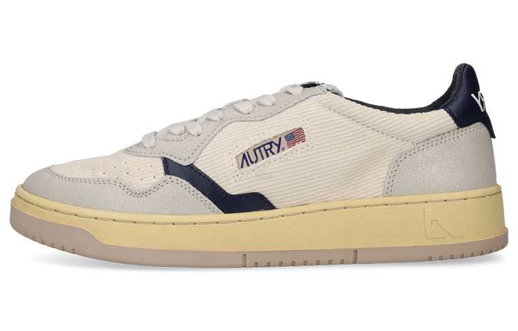 【代購】AUTRY Stylish Skateboarding Shoes Men's Beige Black