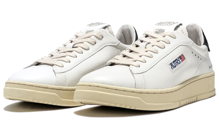 【代購】AUTRY Dallas Low Leather 'White Black'