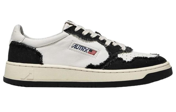 【代購】AUTRY Medalist Canvas Panelled 'White Black' Women's