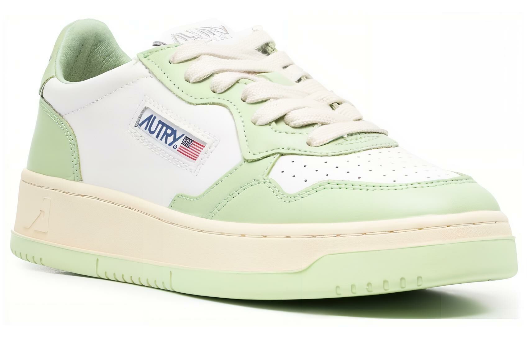 【代購】AUTRY Medalist Low Top Bicolor 'White Green' Women's