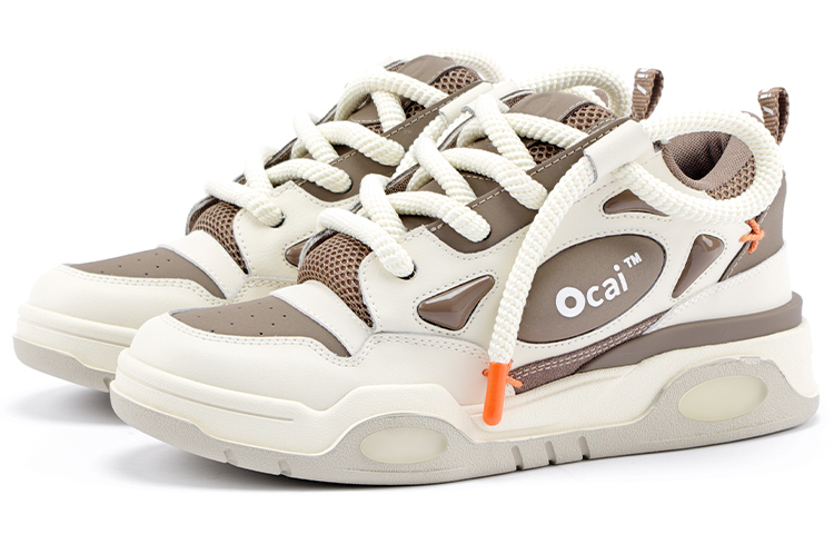 【代購】Ocai Low-Top Skateboard Shoes Unisex Brown