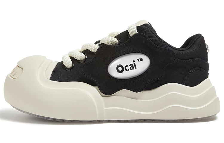 【代購】Ocai 002 Smile Canvas Shoes Unisex Vintage Black