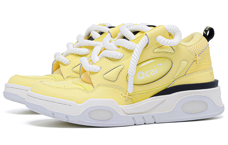 【代購】Pokemon x Ocai Low Top Skateboard Shoes Unisex Pikachu Yellow