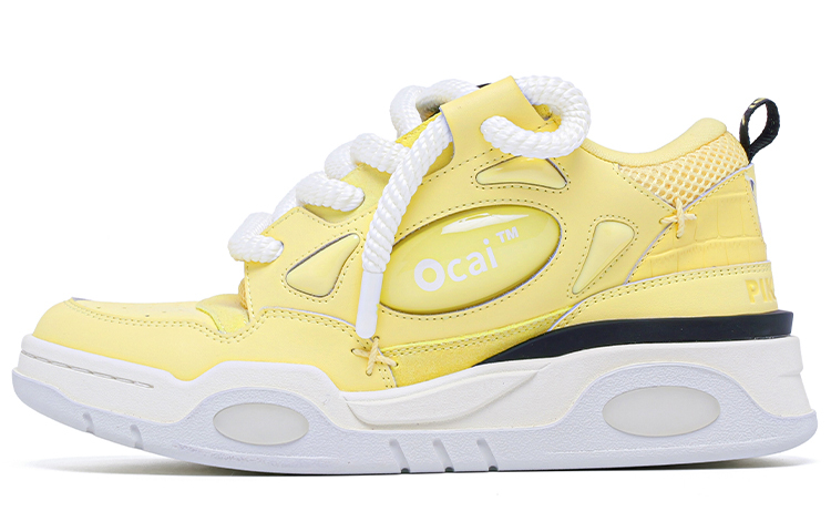 【代購】Pokemon x Ocai Low Top Skateboard Shoes Unisex Pikachu Yellow