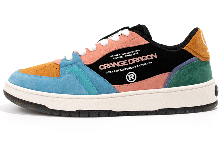 【代購】Orange Dragon x Ocai Low-Top Skateboard Shoes Unisex Macaron Color