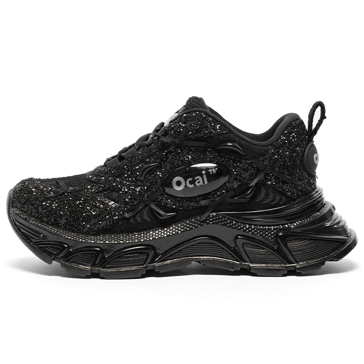 【代購】Ocai Runtech3.0 Lightweight Low-Top Running Shoes Unisex Starry Black