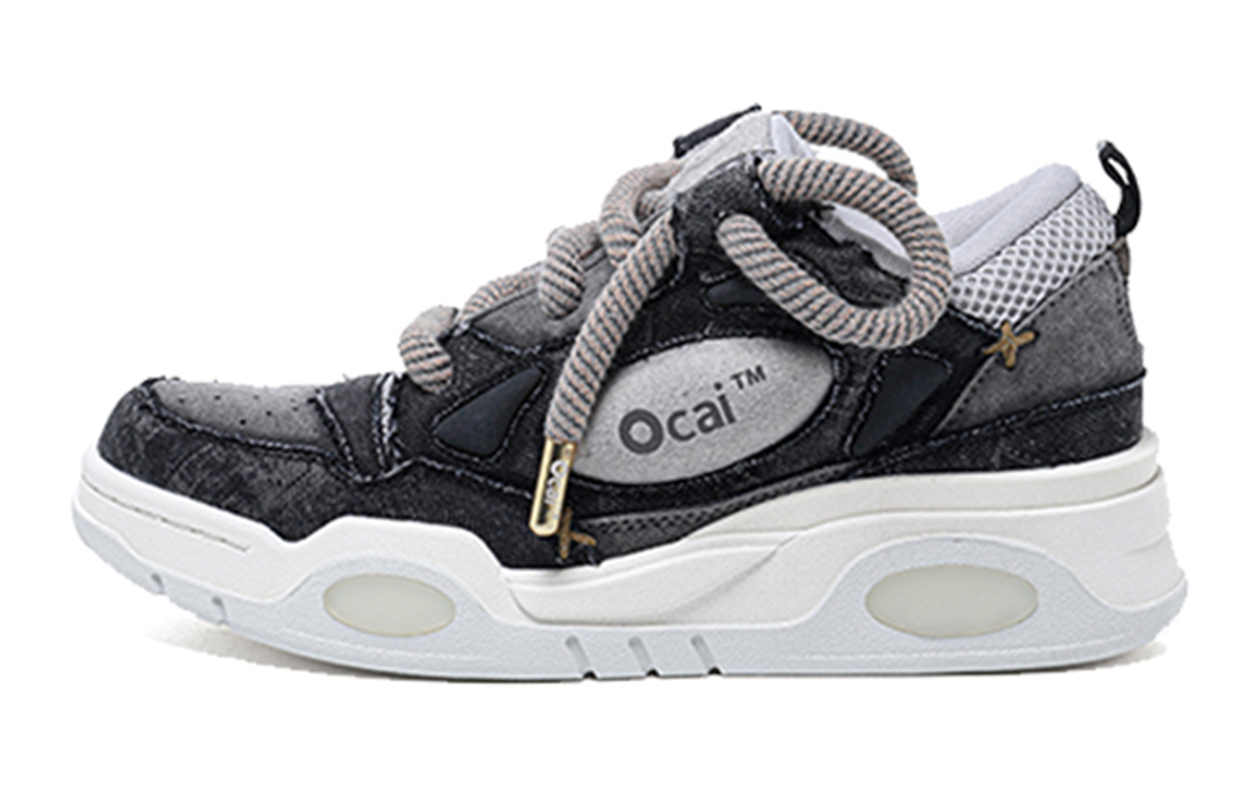 【代購】Ocai 001 RETRO Low-Top Skateboard Shoes Unisex Blue