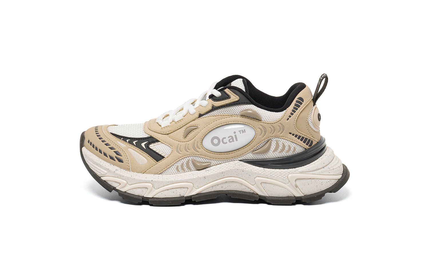 【代購】Ocai Runtech3.0 Anti-Slip Wear-Resistant Low-Top Chunky Sneakers Unisex Brown