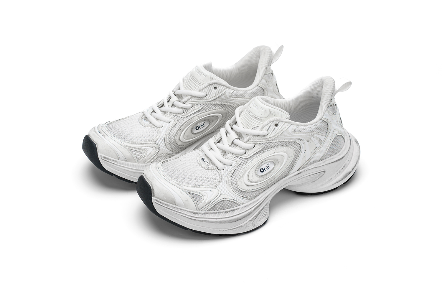 【代購】Ocai Slip-Resistant Water-Resistant Low-Top Casual Running Shoes Unisex White
