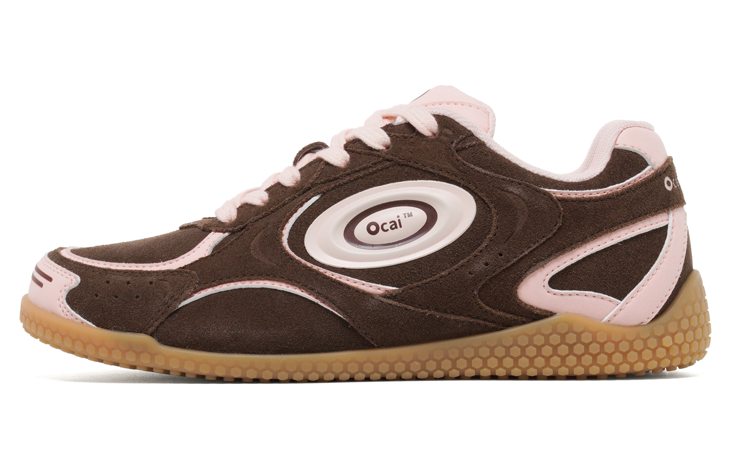 【代購】Ocai Anti-Slip Wear-Resistant Low-Top Casual Shoes Women's Pink Brown