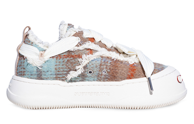 【代購】SMILEREPUBLIC Low-Top Canvas Shoes Women's White