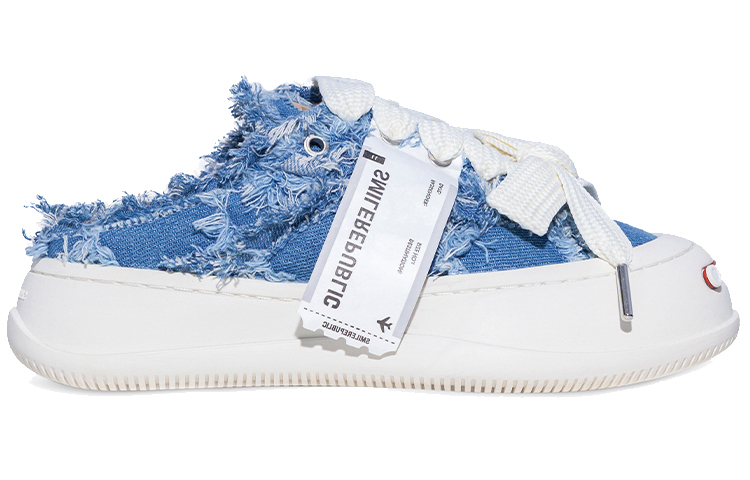 【代購】SMILEREPUBLIC Low-Top Canvas Shoes Unisex Blue