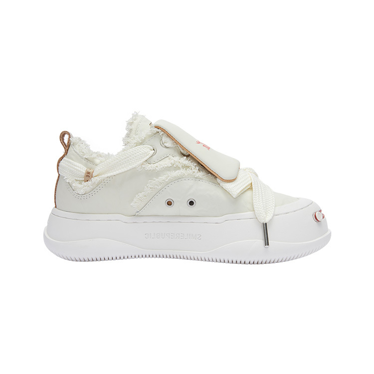 【代購】Coca-Cola x SMILEREPUBLIC Anti-Slip Wear-Resistant Waterproof Breathable Height Increasing Low-Top Canvas Shoes Unisex