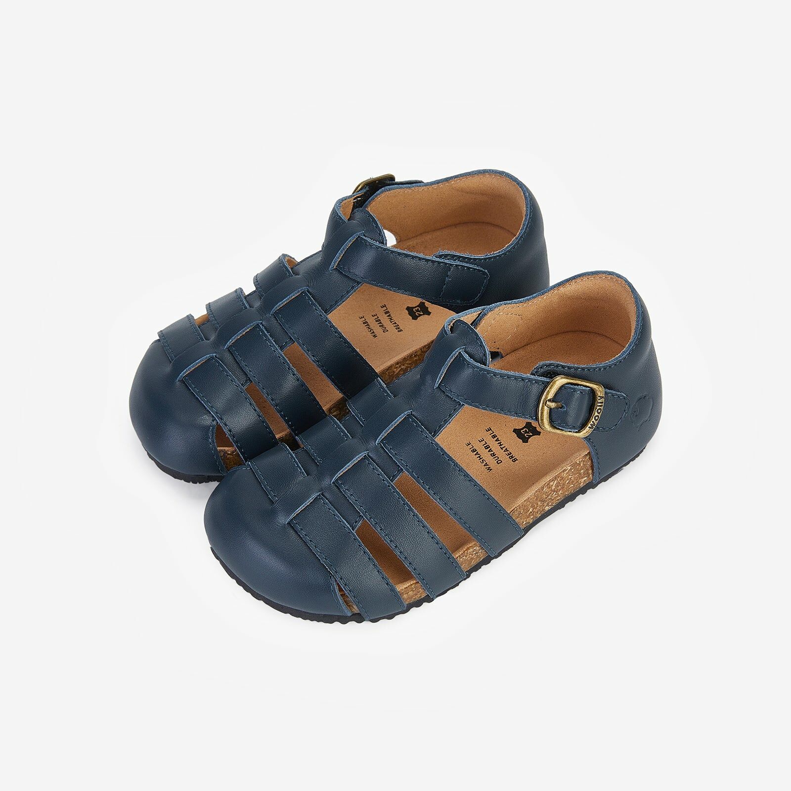 澳洲童鞋 Woolly Kids♡Bryn - Ocean Blue