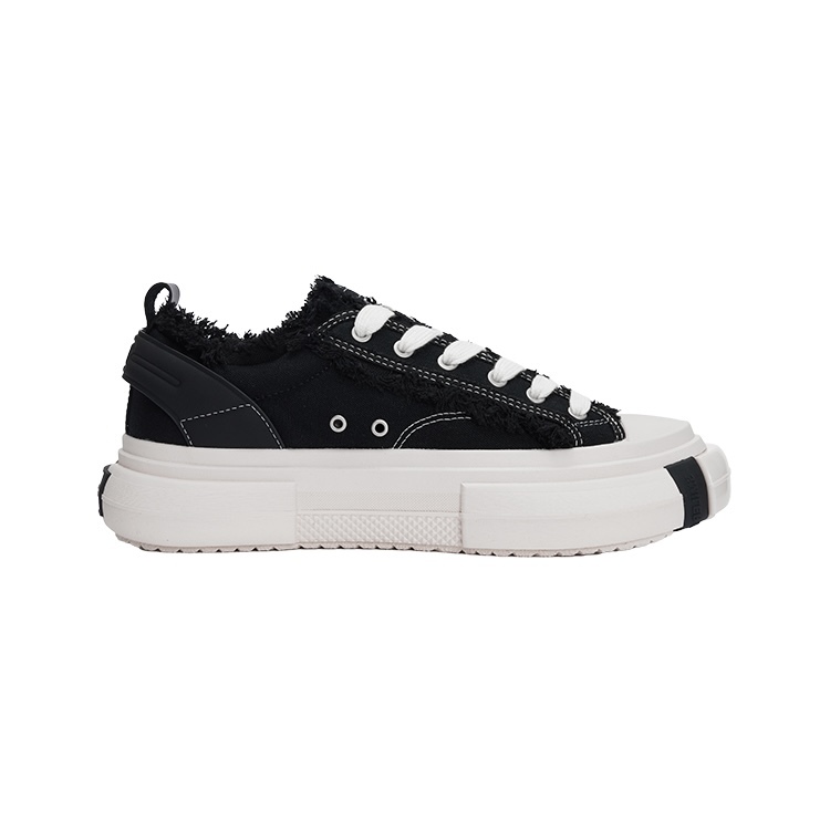 【代購】SMILEREPUBLIC Low-Top Canvas Shoes Unisex Black