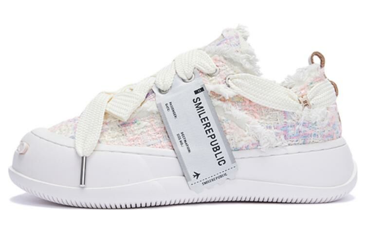 【代購】SMILEREPUBLIC Low-Top Canvas Shoes Unisex Pink