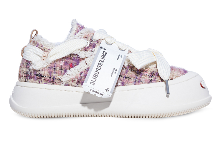 【代購】SMILEREPUBLIC Abrasion-Resistant Low-Top Canvas Shoes Women's Purple