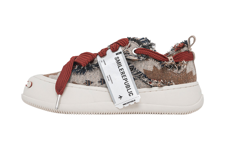 【代購】SMILEREPUBLIC Anti-Slip Wear-Resistant Low-Top Canvas Shoes Unisex Multicolor