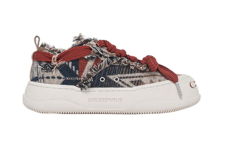 【代購】SMILEREPUBLIC Anti-Slip Wear-Resistant Low-Top Canvas Shoes Unisex Multicolor