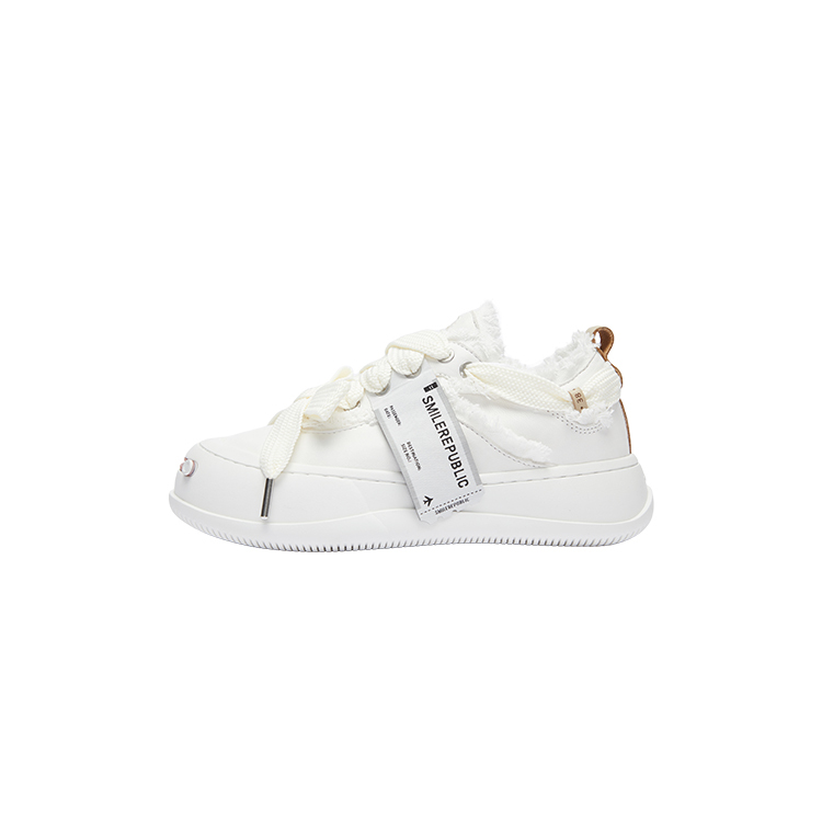 【代購】SMILEREPUBLIC Canvas Shoes Unisex Low-Top White