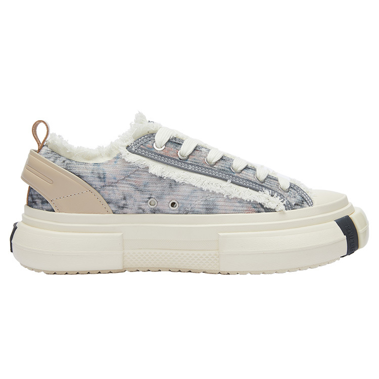 【代購】SMILEREPUBLIC INCEPTION Tie-Dye Grey Low-Top Canvas Shoes Unisex Gray