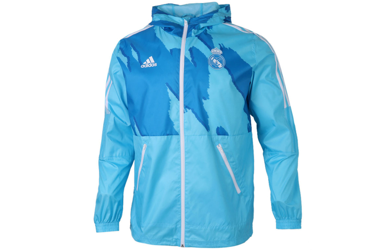 【代購】Adidas Real Madrid Jacket Men's Dodger Blue