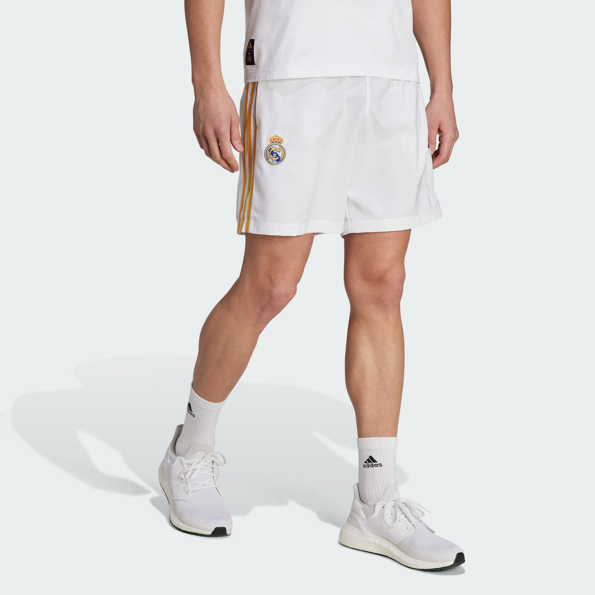 【代購】Adidas Real Madrid Casual Shorts Men White