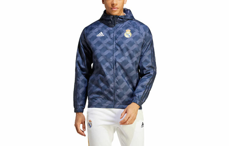 【代購】Adidas Real Madrid Jackets Men Legend Ink