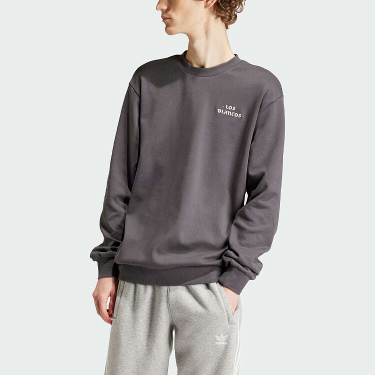 【代購】Adidas Real Madrid Cultural Story Sweatshirt Men's Graphite Black