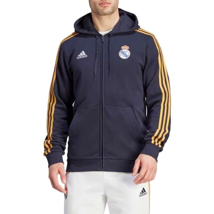 【代購】Adidas Real Madrid Jackets Coats Men's Legend Ink