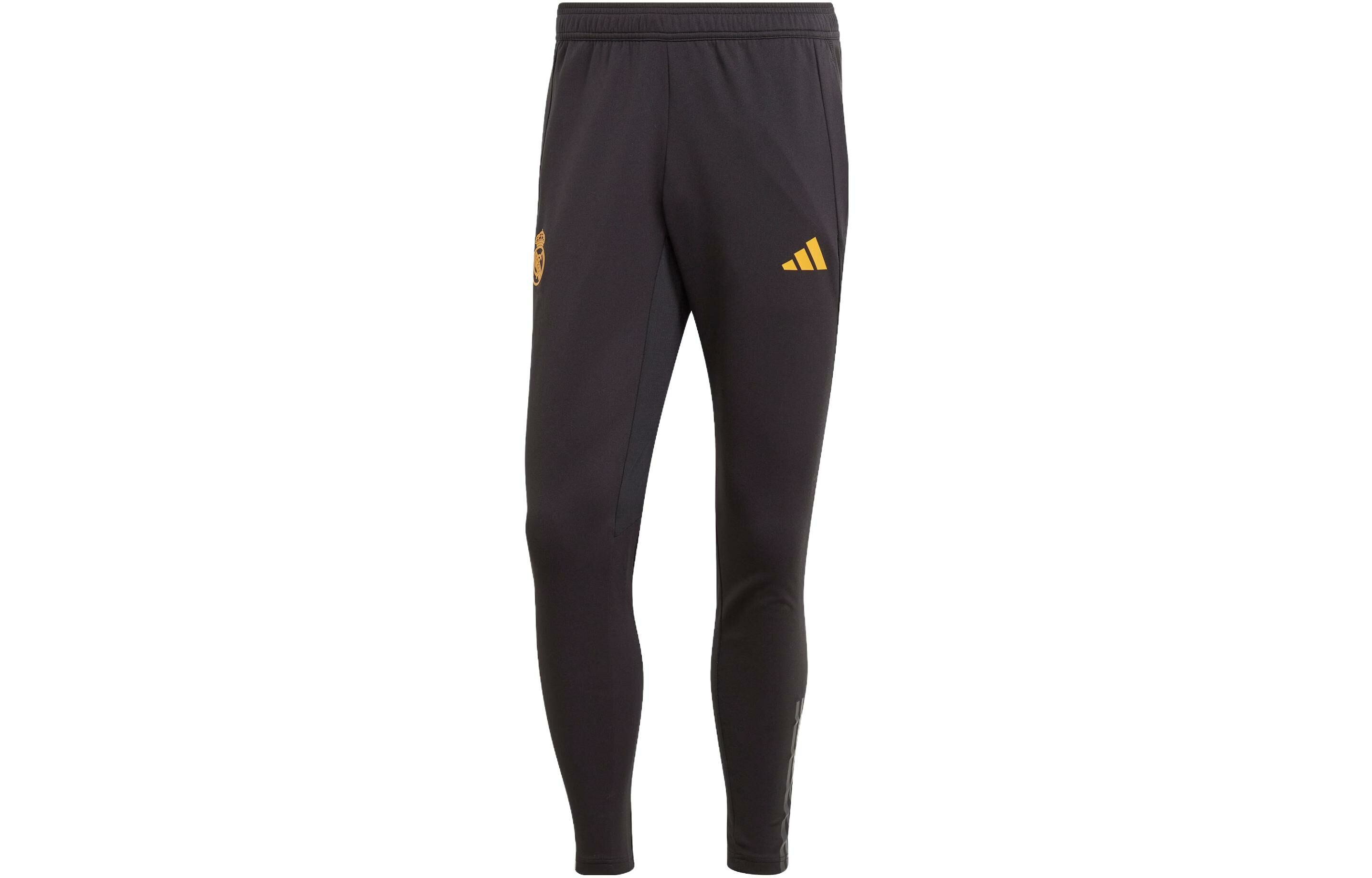 【代購】Adidas Real Madrid Knitted Fabric Vintage Sweatpants Men's Black