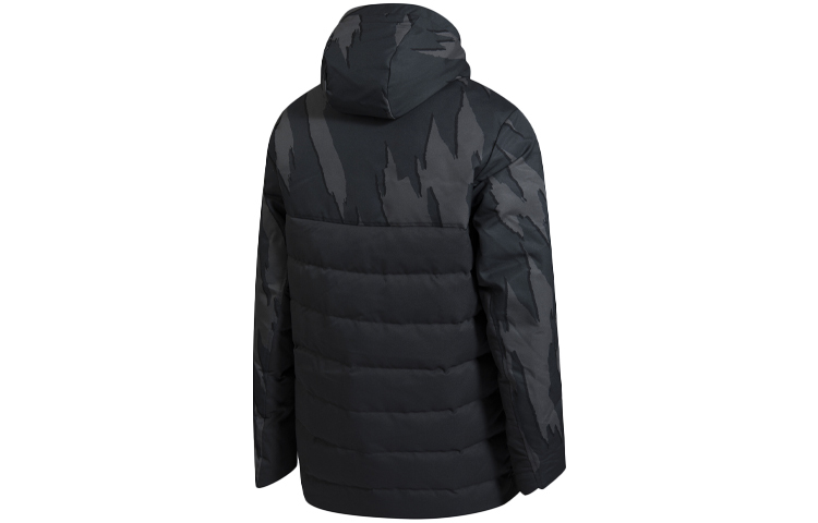 【代購】Adidas Real Madrid Down Jacket Real Madrid Men's Black